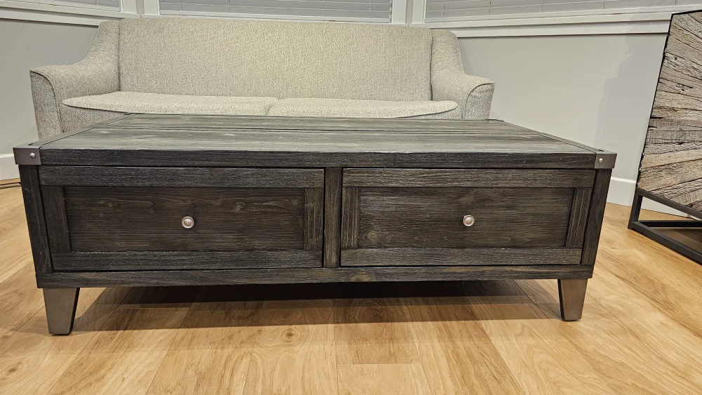 Lift Top Coffee Table and Side Table