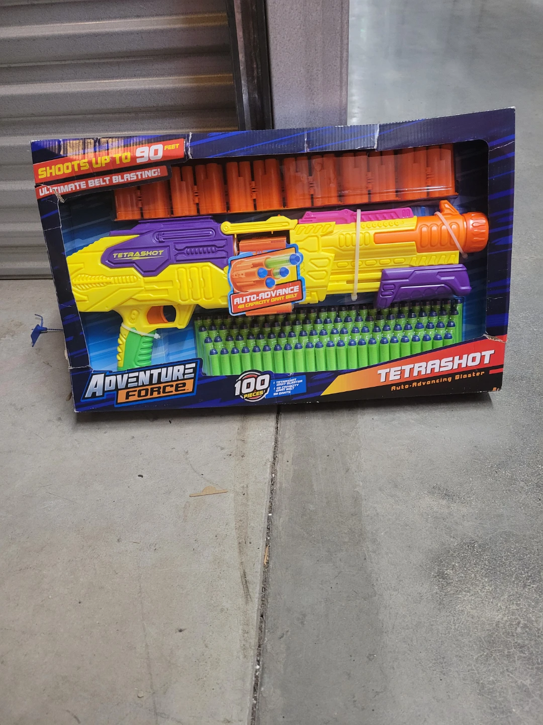 Adventure Force TetrasHot Auto-Advancing Blaster with 100 Darts