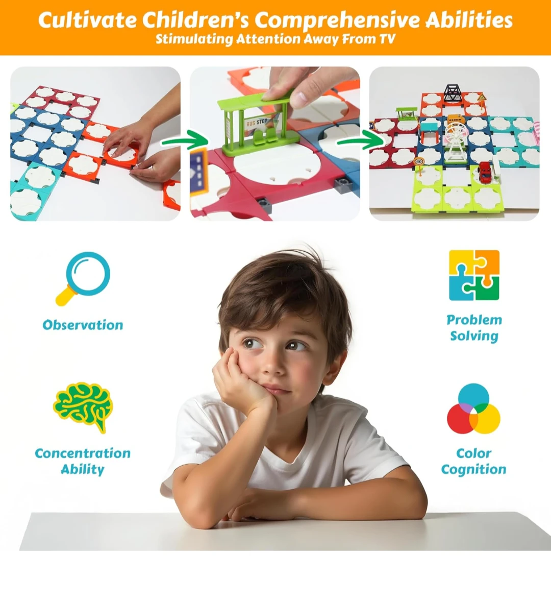 Logical Road Builder Puzzle Game for Kids - 118+ Challenges - photo 4