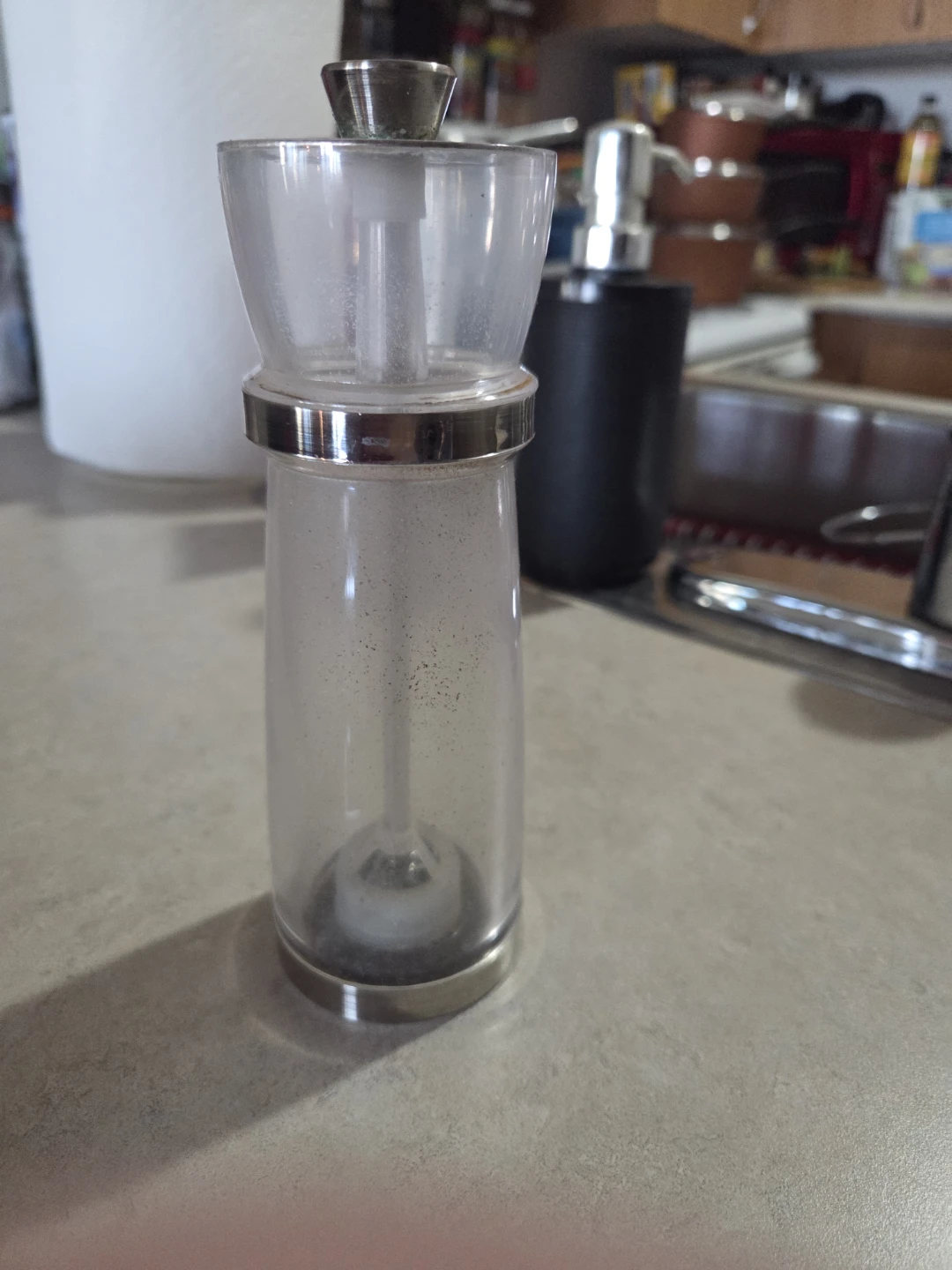 🧡Clear Acrylic Salt Grinder