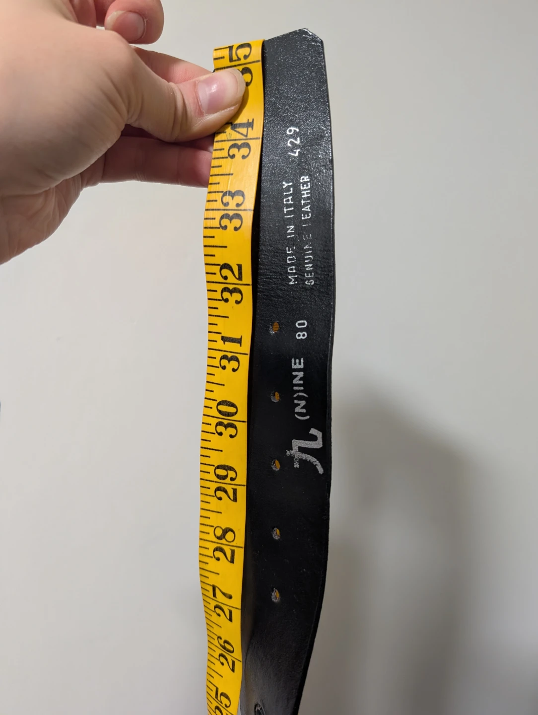 Made in Italy Genuine Leather Belt - photo 4