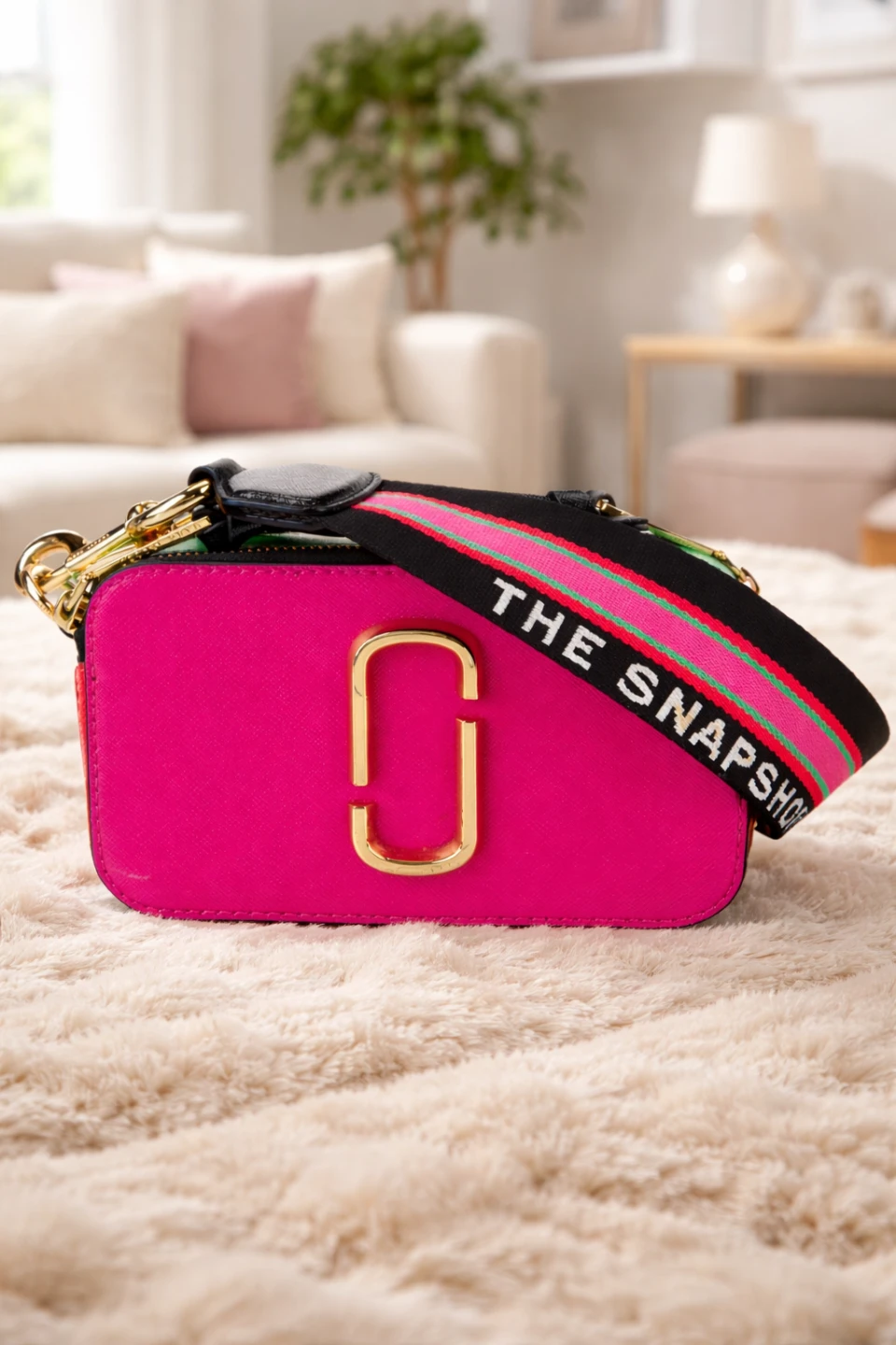 Marc Jacobs Snapshot Camera Bag - Pink