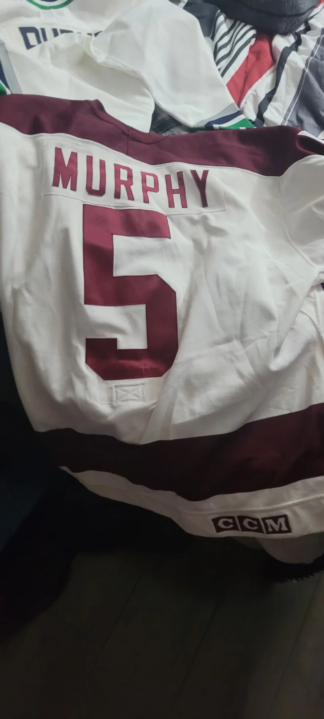 Peterborough Petes CCM Hockey Jersey #5 Murphy - photo 2