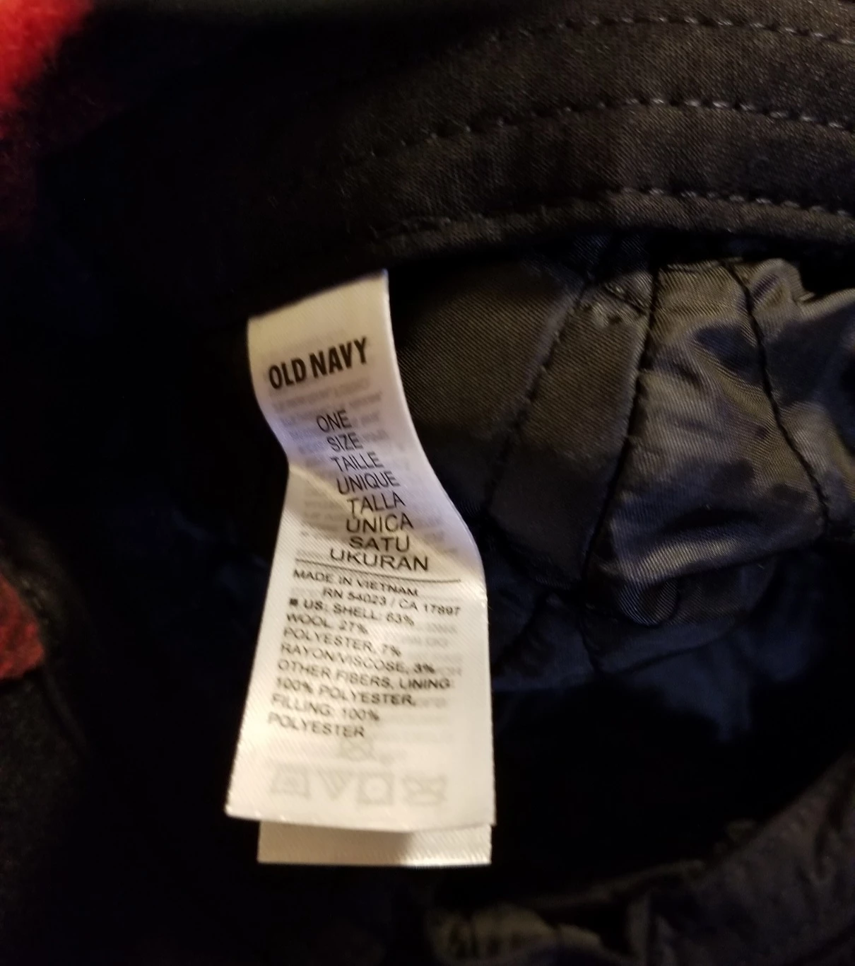 NWT Old Navy Men's Black Trapper Hat One Size - photo 3