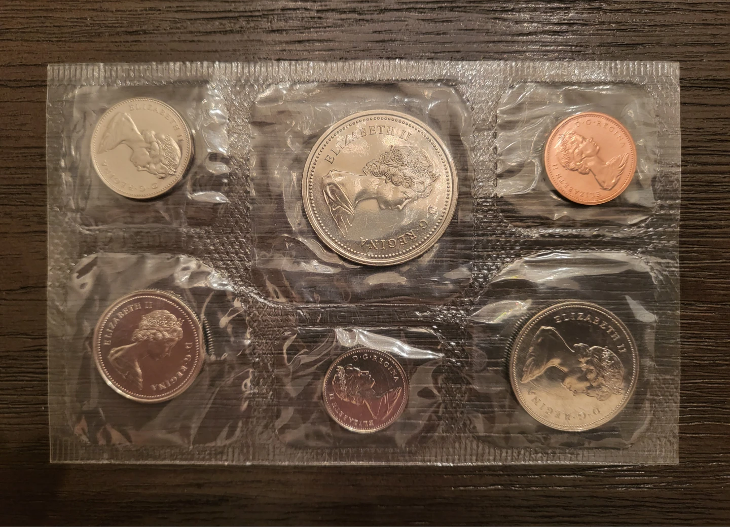 1973 Canadian Uncirculated Coin Set - photo 2