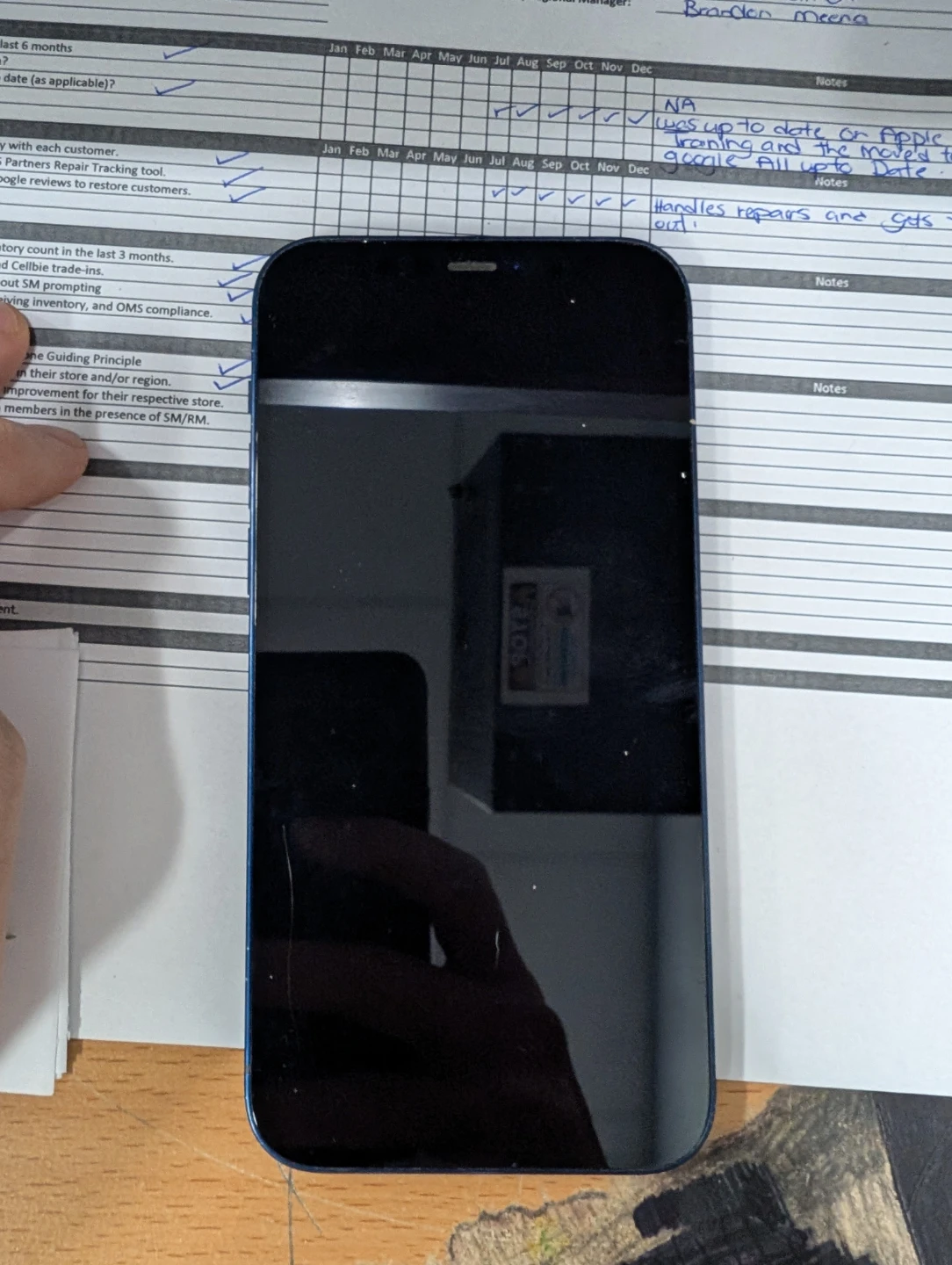 iPhone 12 blue 64gb - photo 3