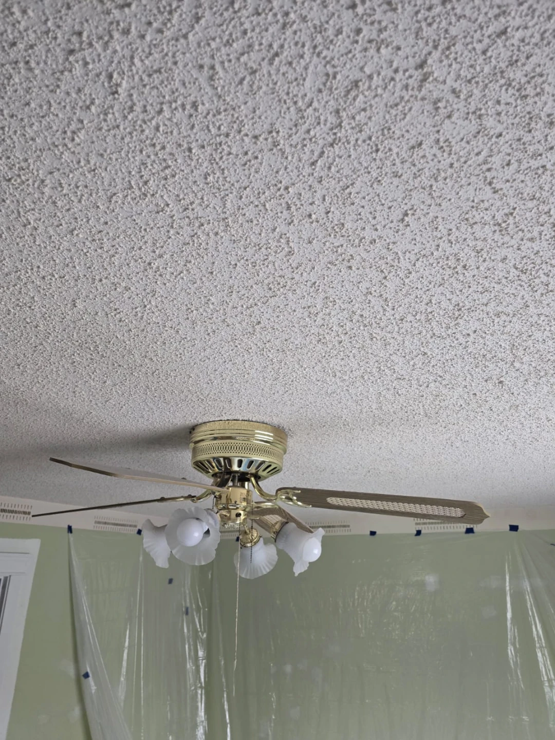 Gold Ceiling Fan with 4 Lights - photo 3