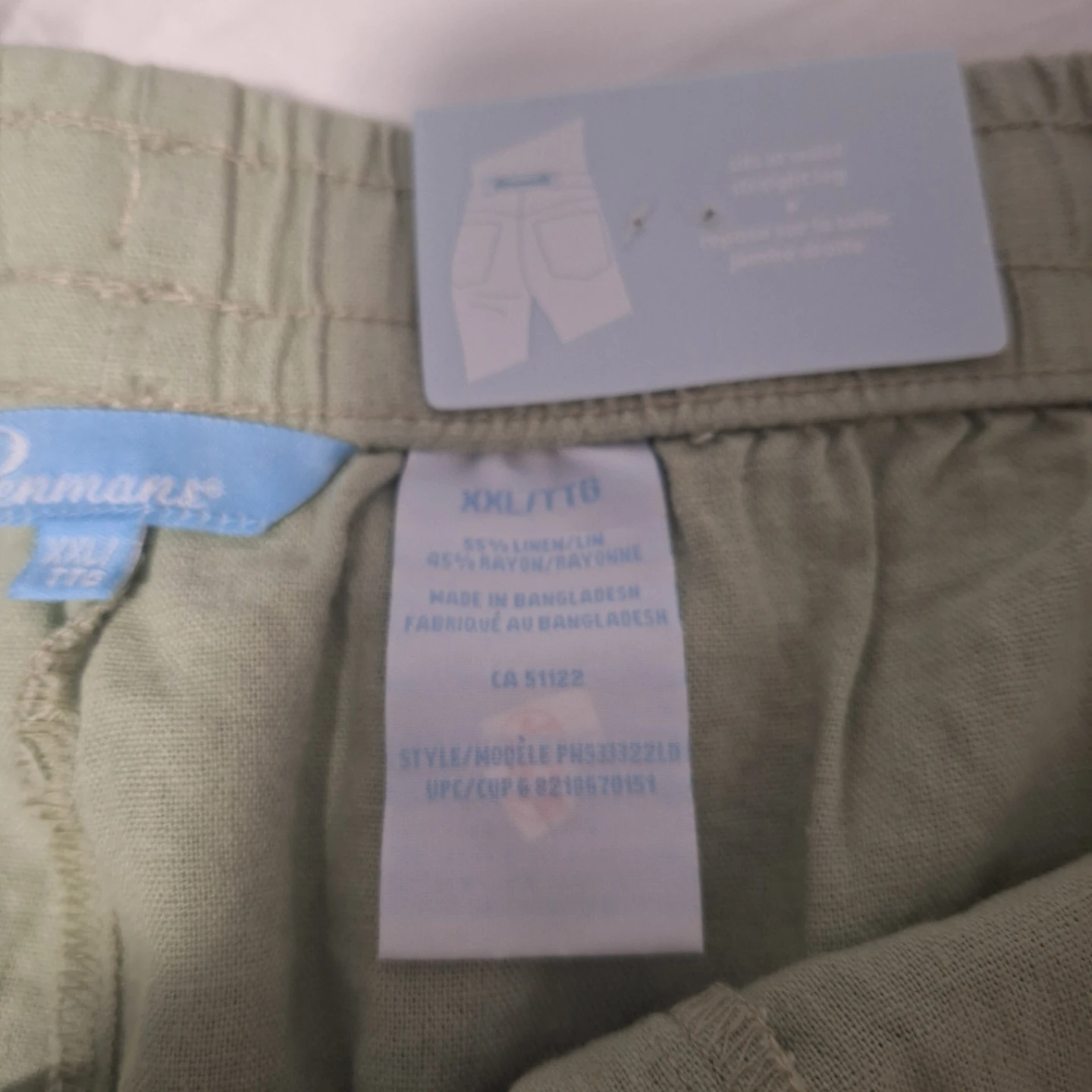 Penmans Women's Linen Blend Shorts XXL - photo 4