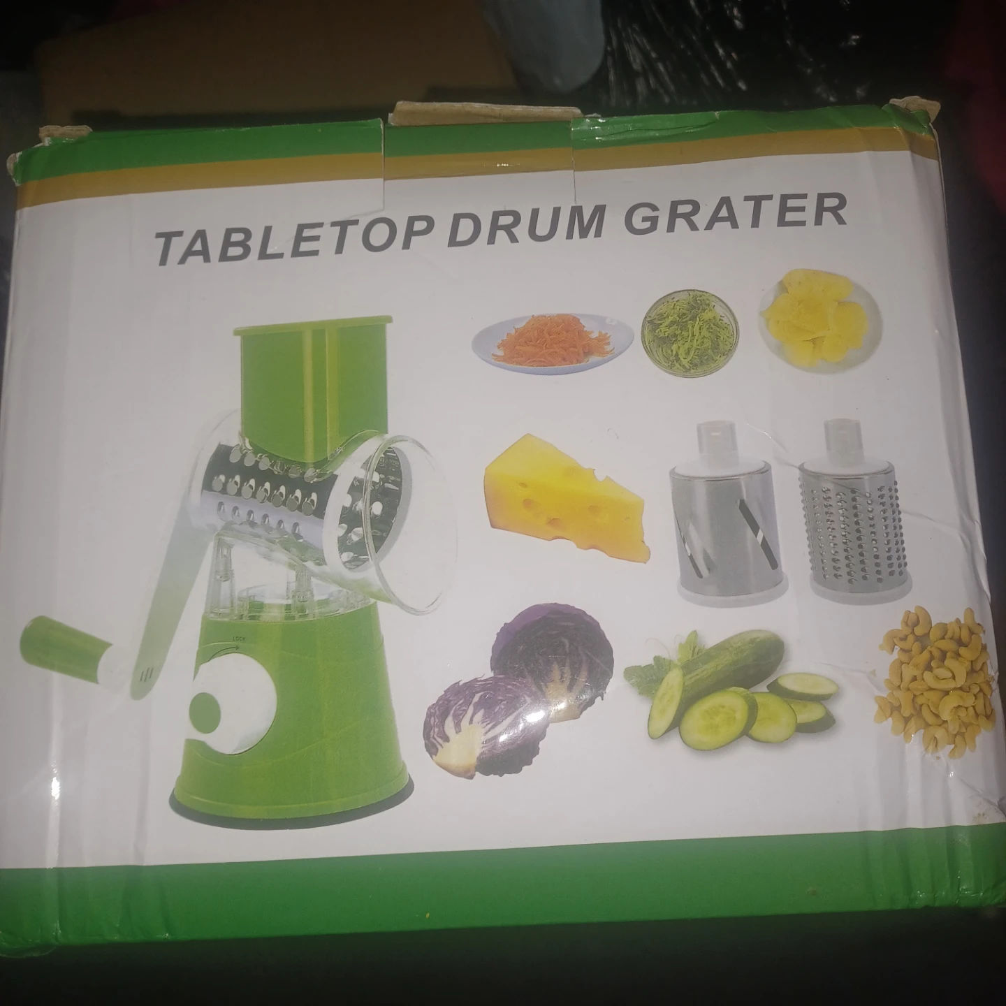 Tabletop Drum Grater
