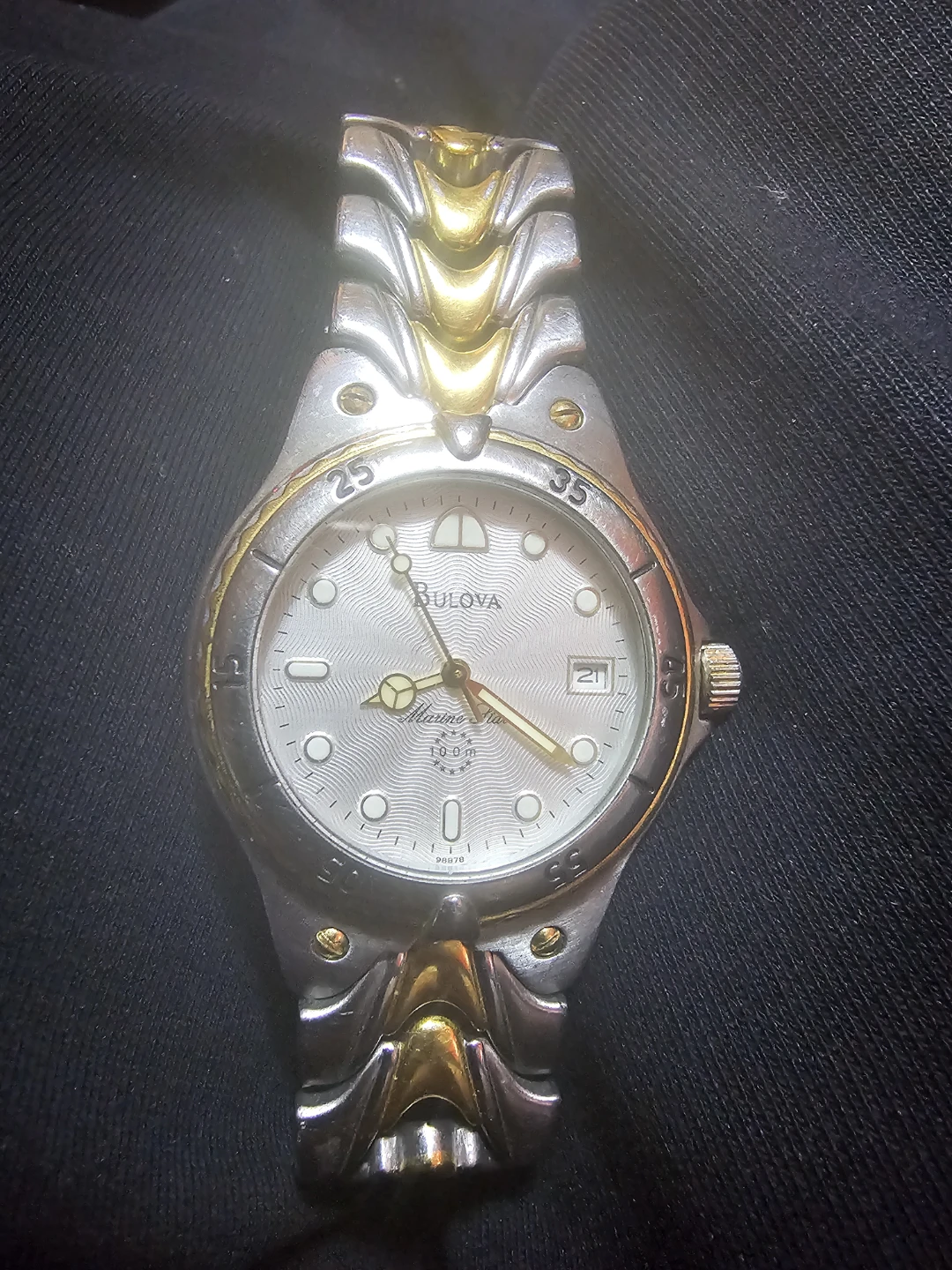 Vintage Marine Star Two-Tone Watch - photo 2