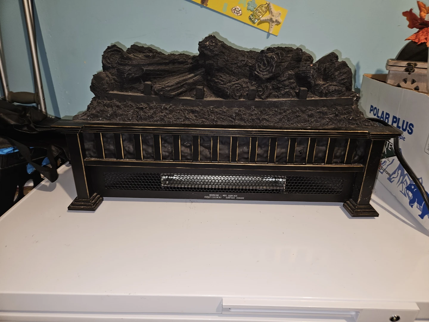 Electric Fireplace Heater Log Set - photo 2
