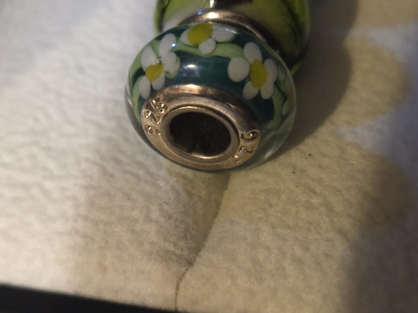 Pandora Style Charm beads- 925 sterling silver core - photo 2