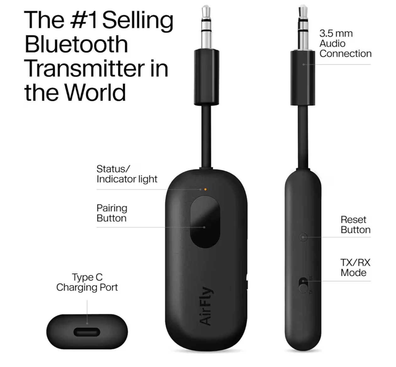 Twelve South AirFly Pro Bluetooth Transmitter - photo 5