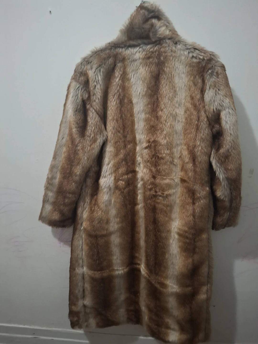 Long Faux Fur Coat - photo 2
