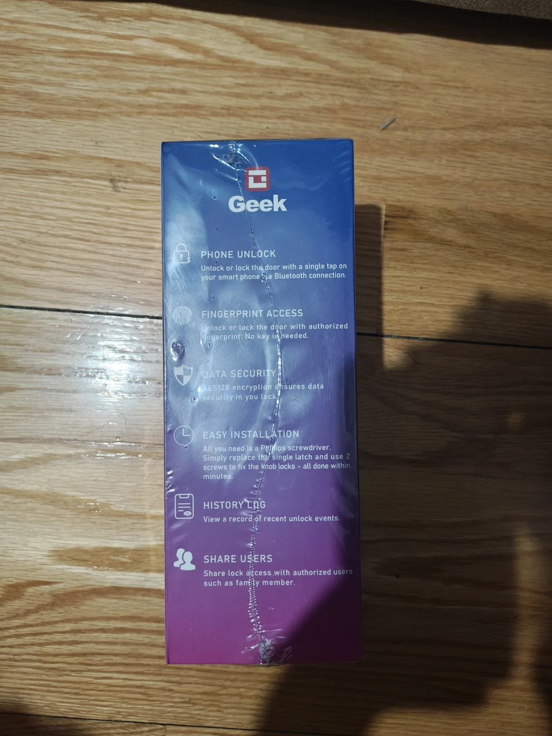 Geek Smart Knob - Fingerprint Access and App Control - photo 5