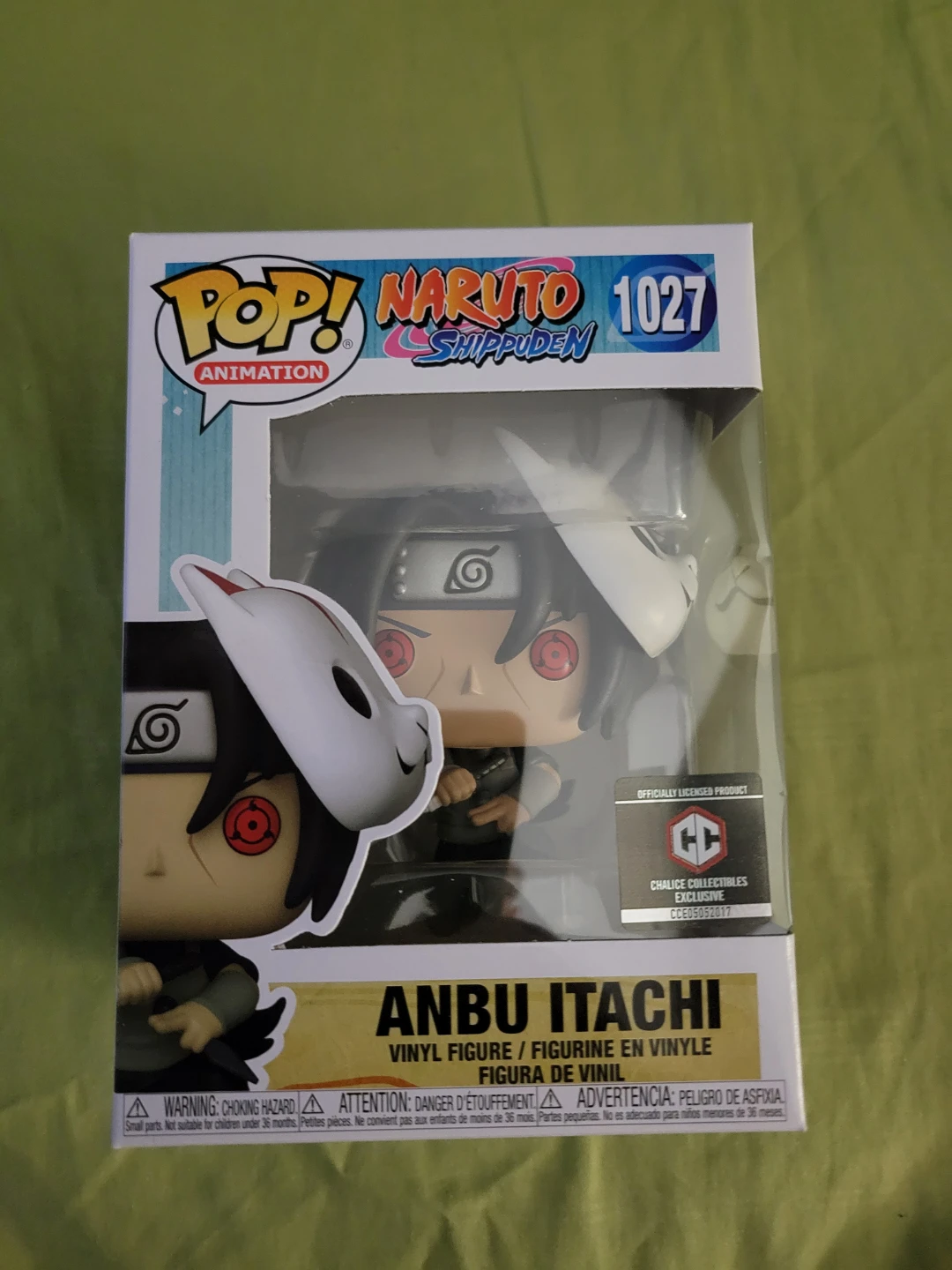 Funko Pop! Naruto Shippuden Anbu Itachi Vinyl Figure #1027