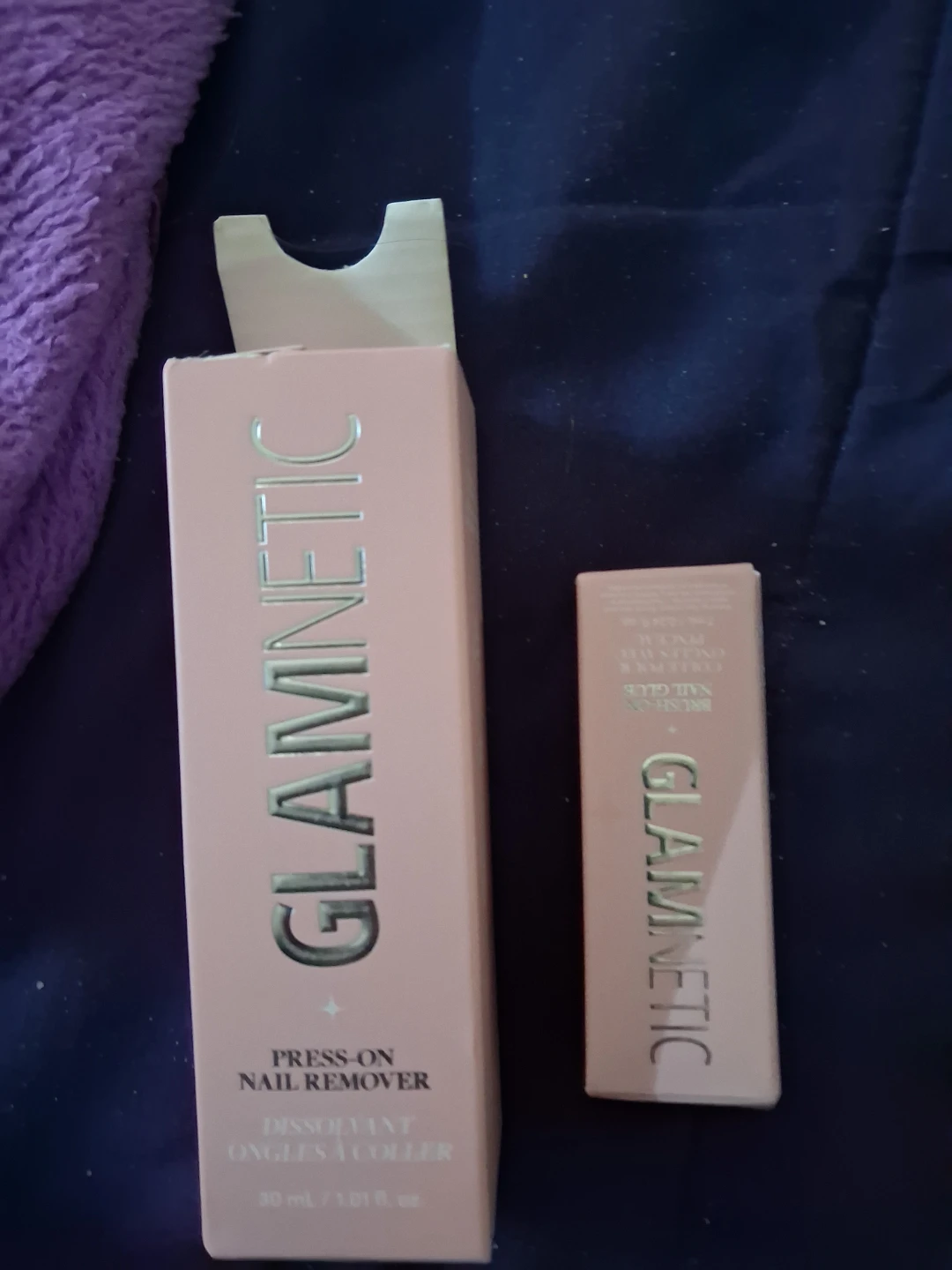Seonggong Lint Free Nail Wipes & Glamnetic Press-On Nail Remover - photo 4