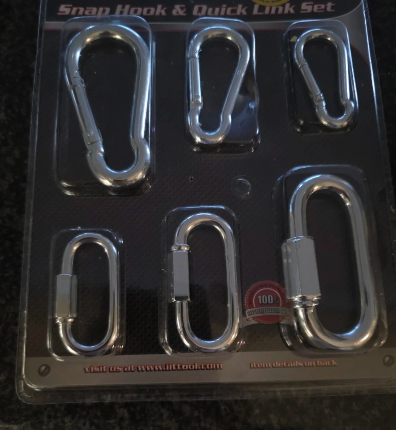 🏆   Snap Hook & Quick Link Set