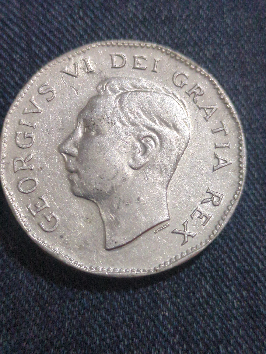 Canada 5 Cents 1951 The Big Nickel Coin