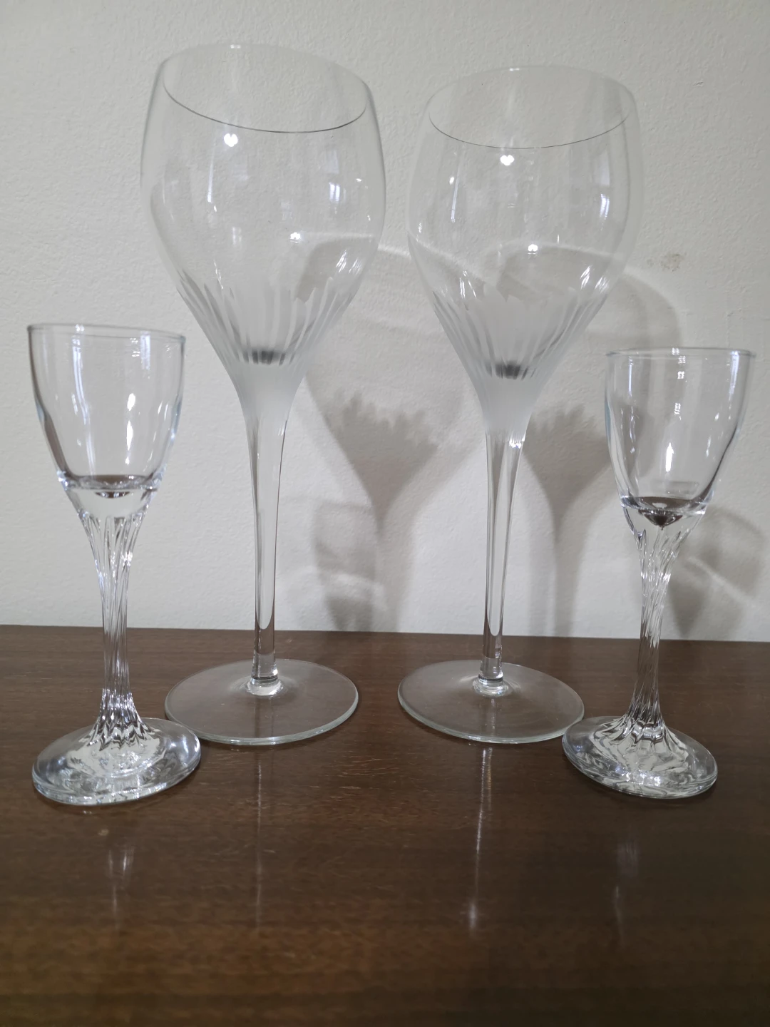 Set of 4 Assorted Glassware