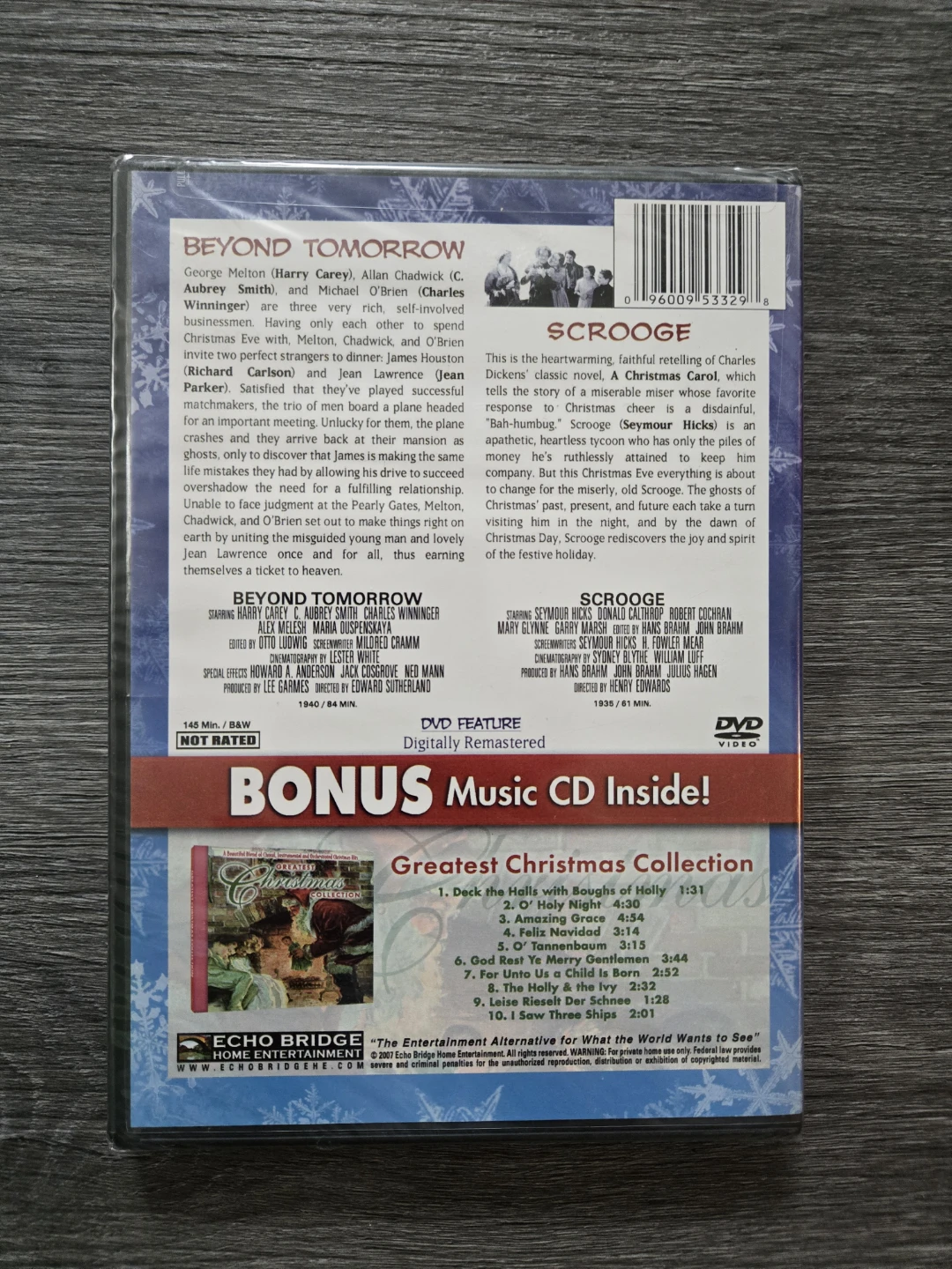 SCROOGE DVD - Based on the Classic "A Christmas Carol" - photo 2