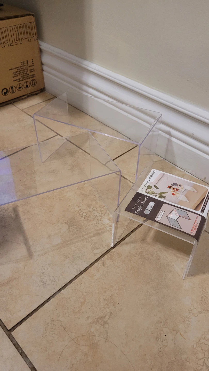 Arcyclic Display Stands(set of 3)
