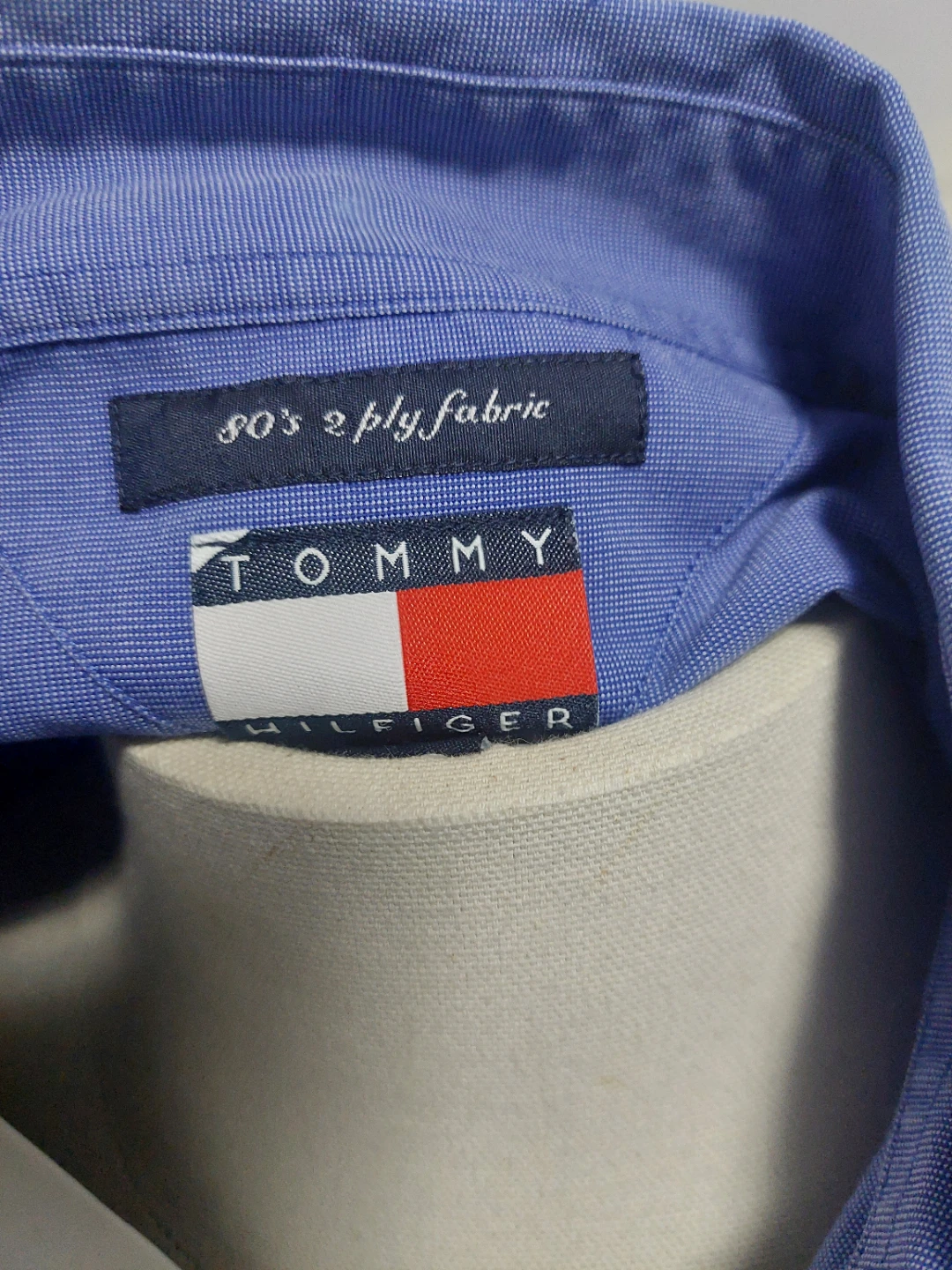 Authentic Tommy Hilfiger Button-Down Shirt - Blue Oxford XL - photo 3