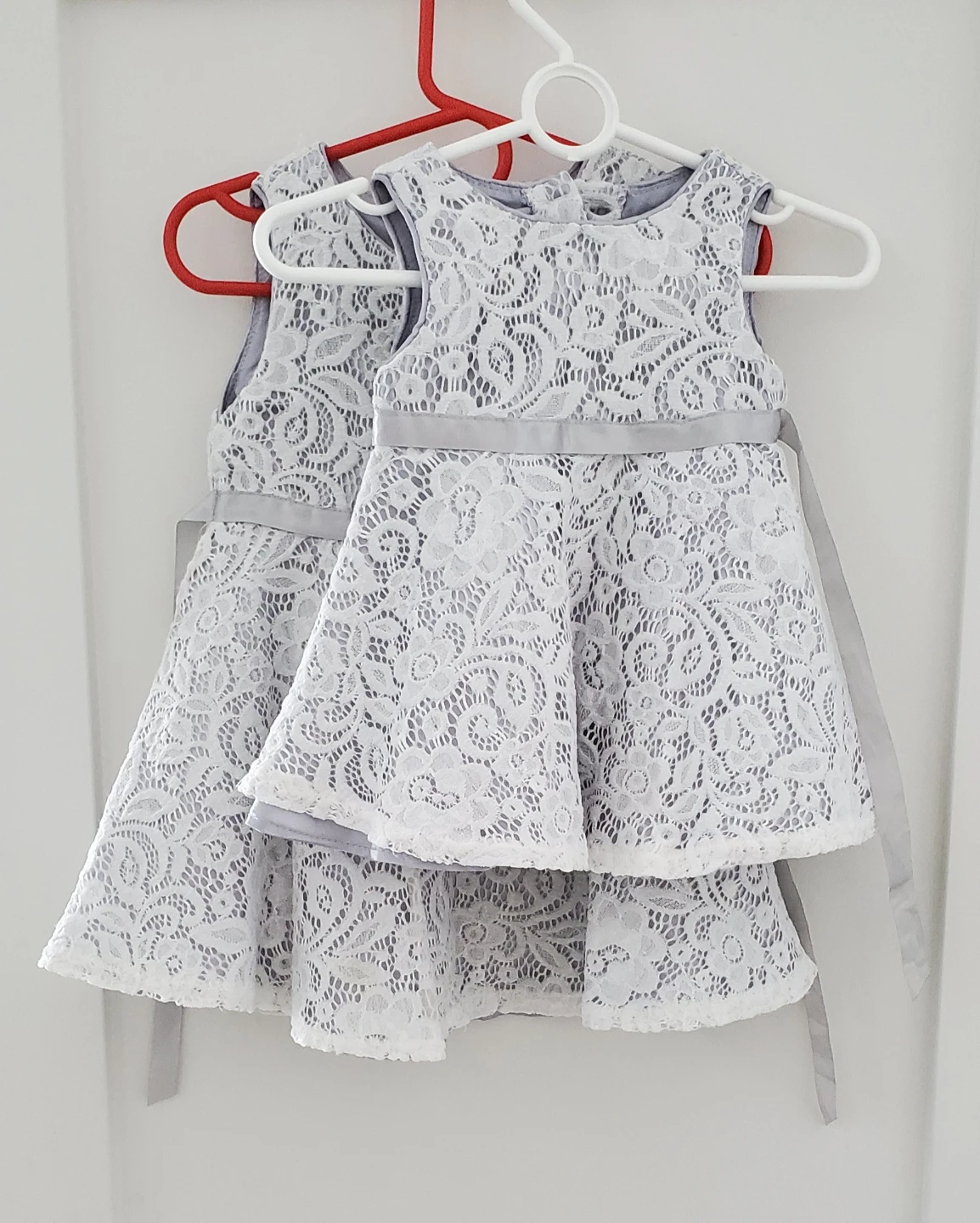 Girl's Lace Dress (Set of 2)