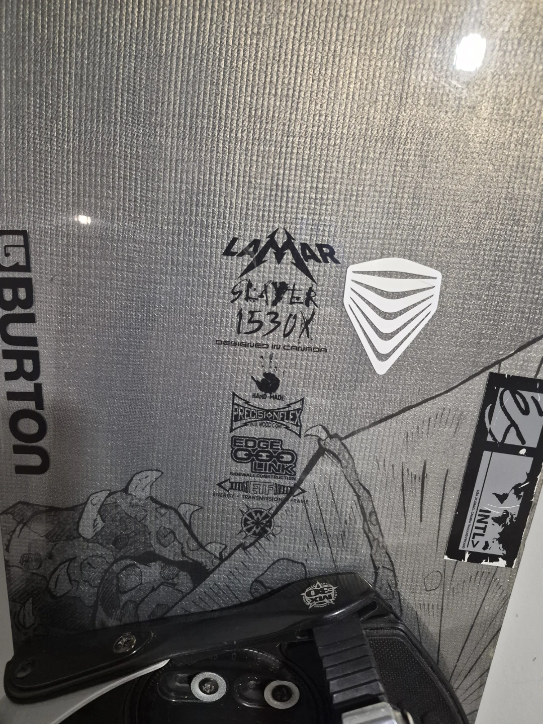 Lamar Slayer 1530X Snowboard with Lamar mx30 Bindings - photo 2
