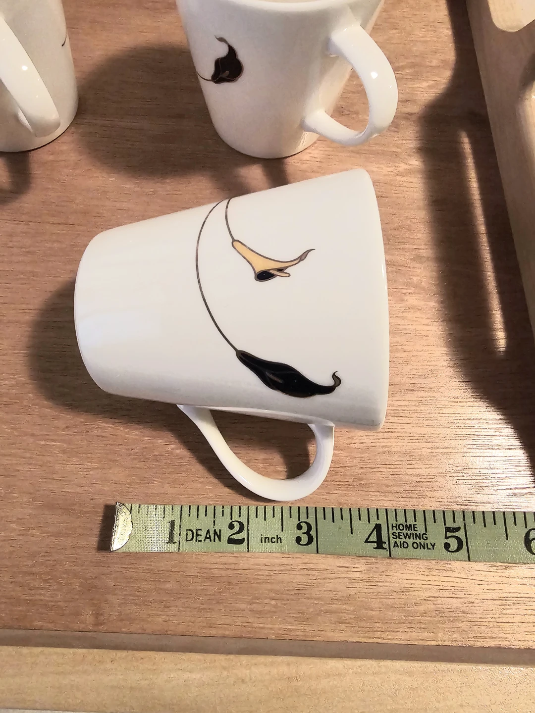 NEW Set of 5 J.P. Lucien "Chiffon" Mugs $10 for all 5 mugs - photo 2