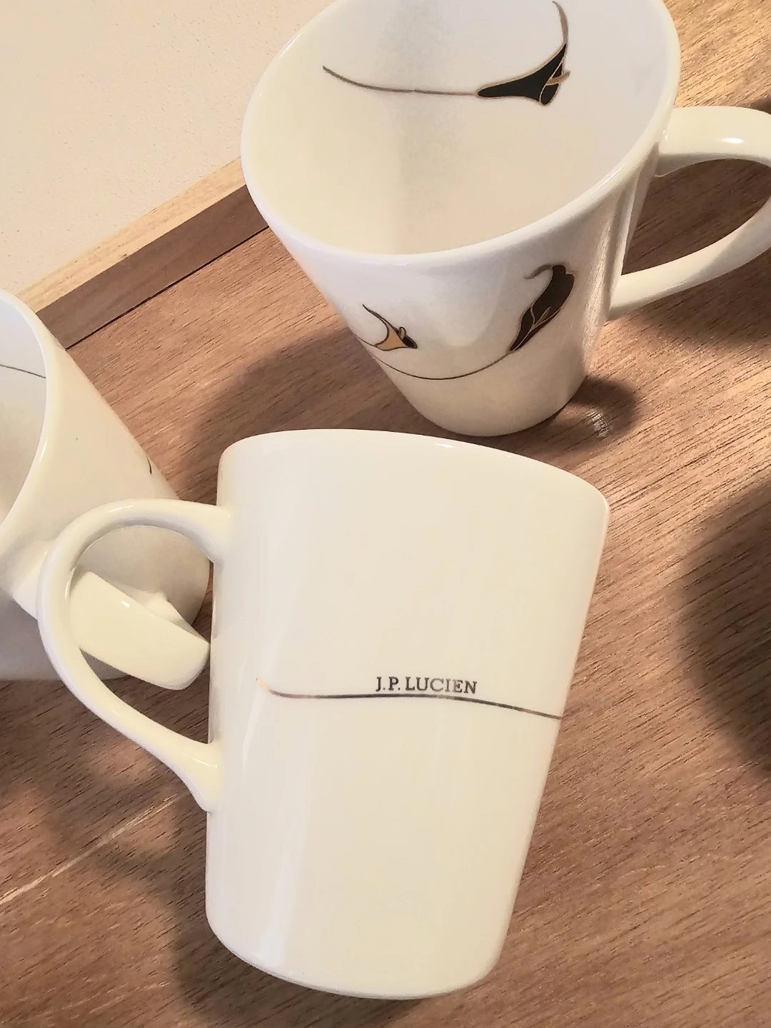 NEW Set of 5 J.P. Lucien "Chiffon" Mugs $10 for all 5 mugs - photo 4