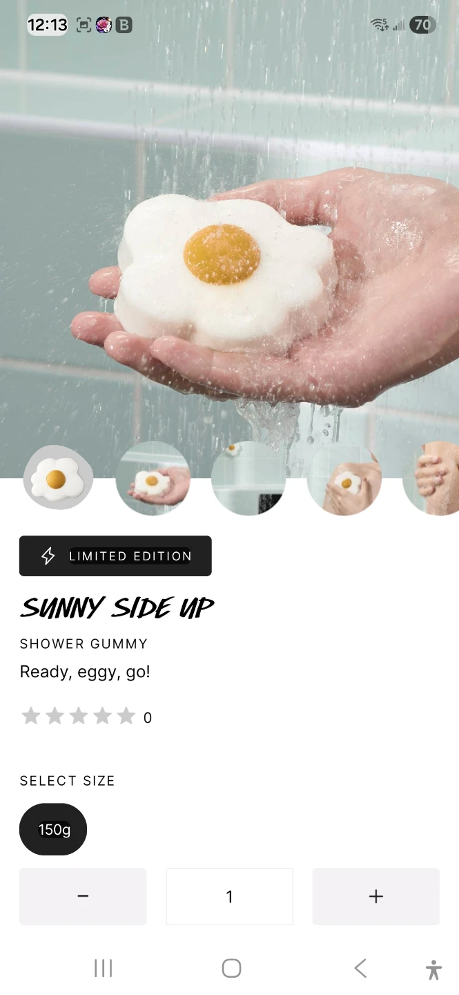 Lush Sunny Side Up Shower Gummy - 150g - photo 3