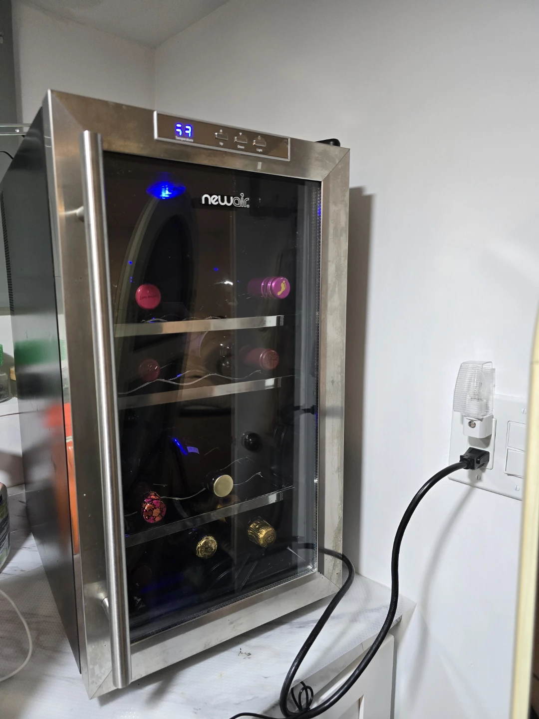 NewAir Compact Wine Cooler Refrigerator - photo 2