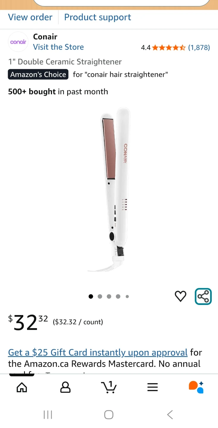 Conair Hair Straightener - photo 2