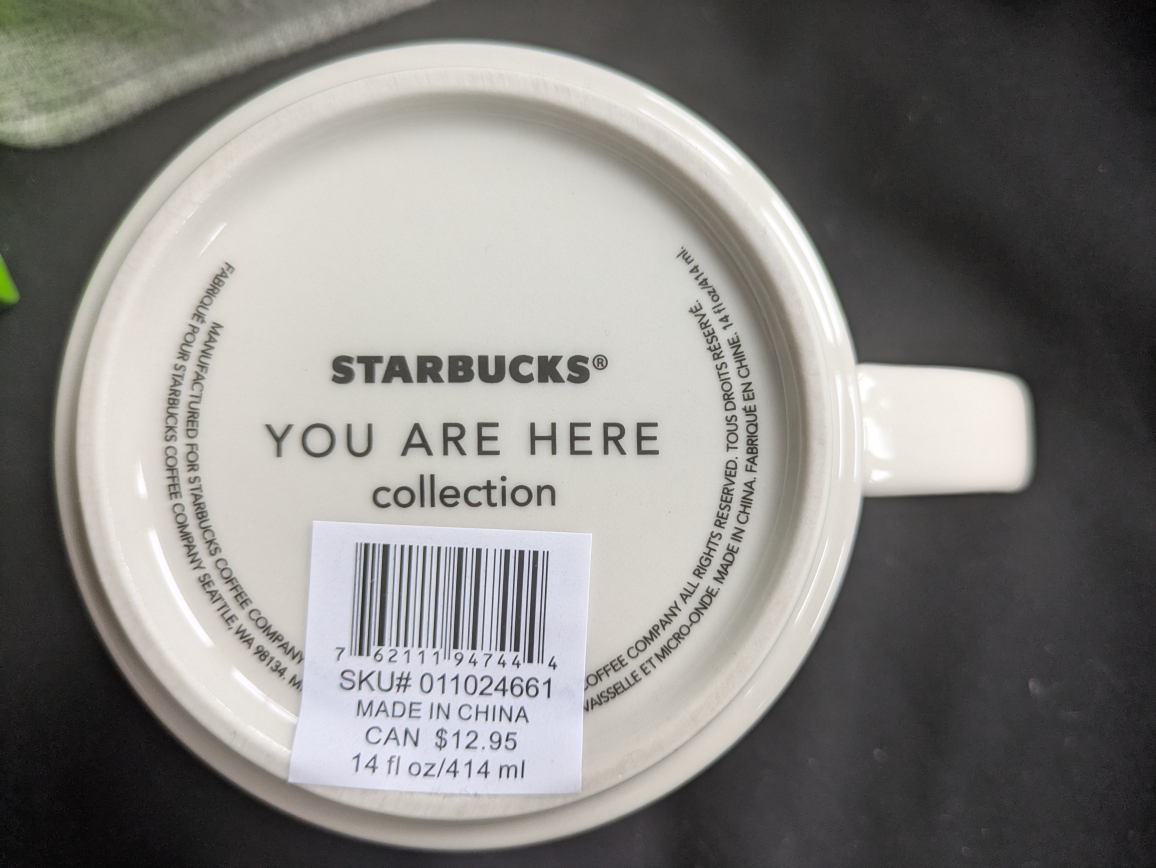BRAND NEW Collector "Edmonton" Starbucks mug. - photo 3