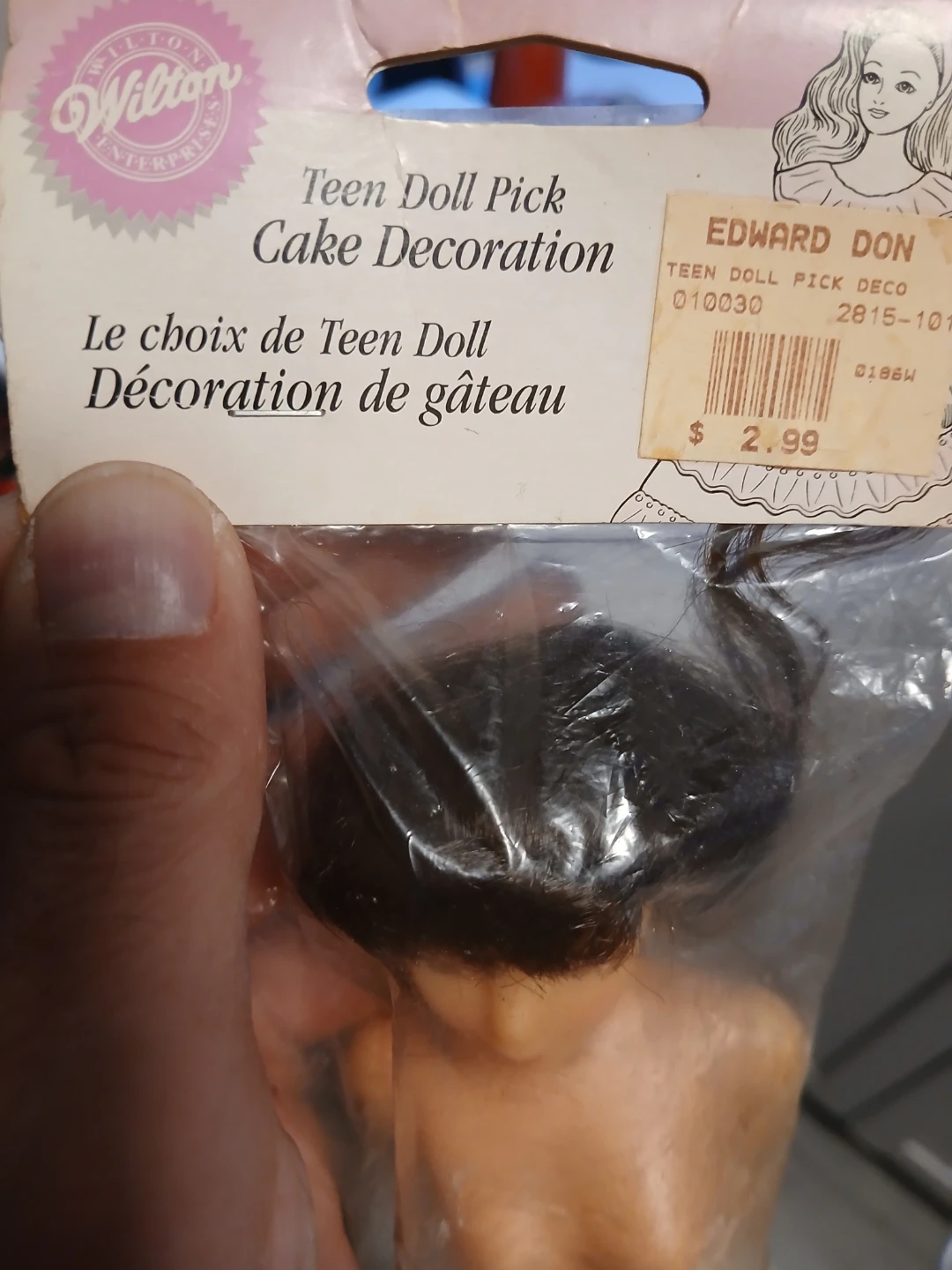 Wilton Teen Doll Pick Cake Decoration - photo 3