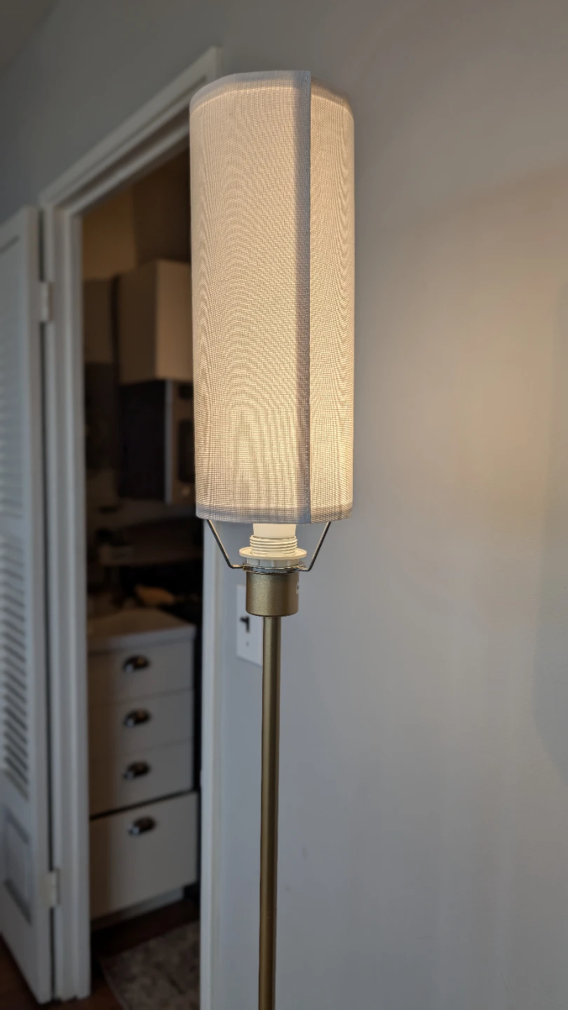 Tall Standing Lamp with Remote Control - photo 3