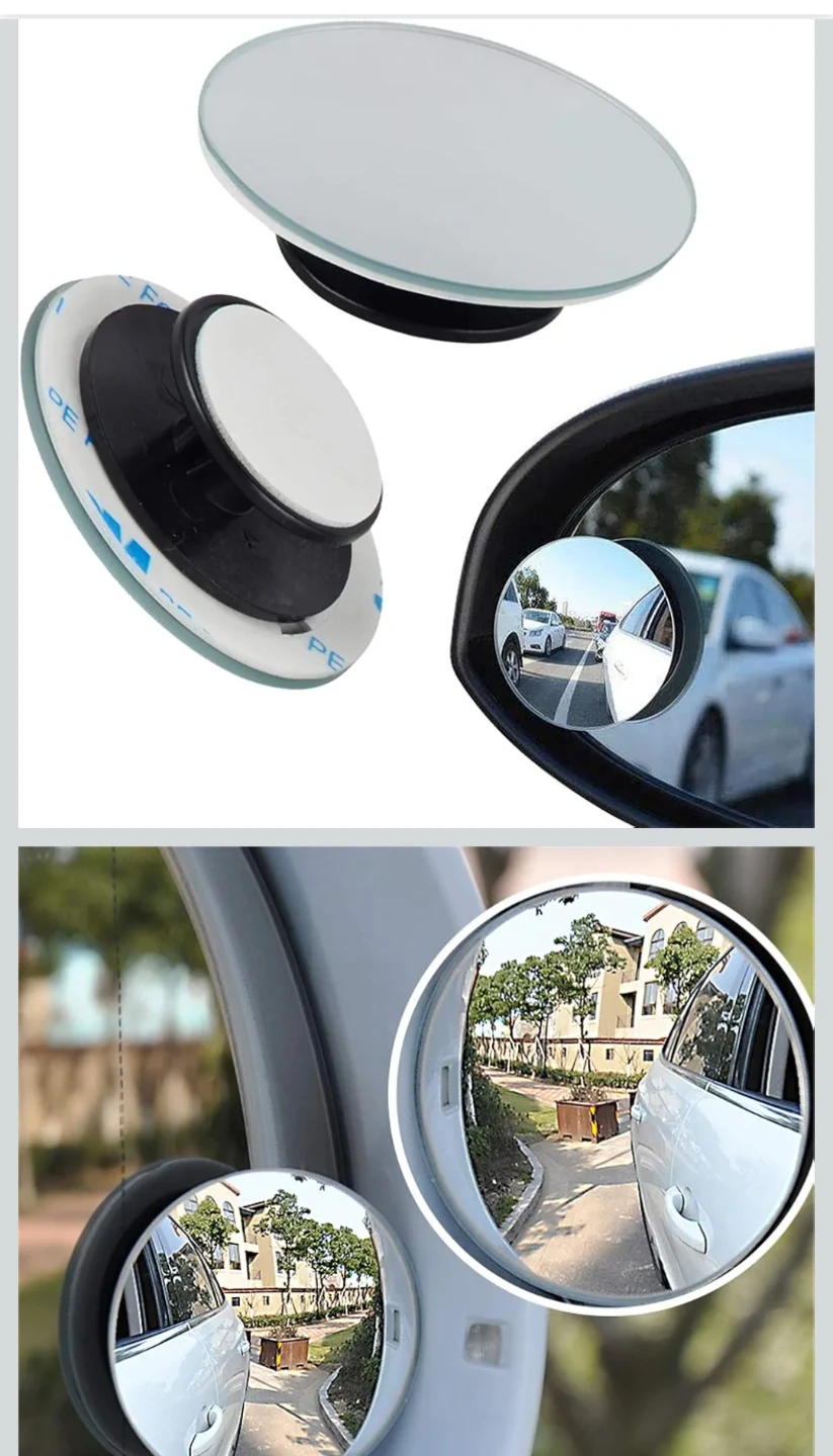 Blind Spot Mirrors for Cars (Set of 2) - photo 2