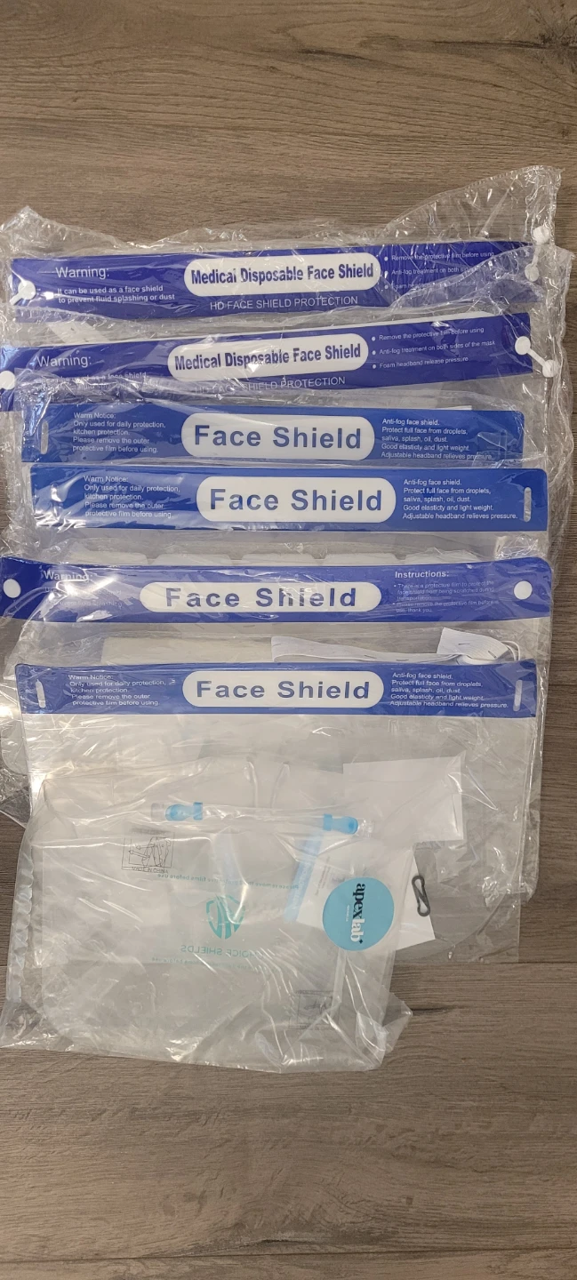 Disposable Face Shields (Assorted)