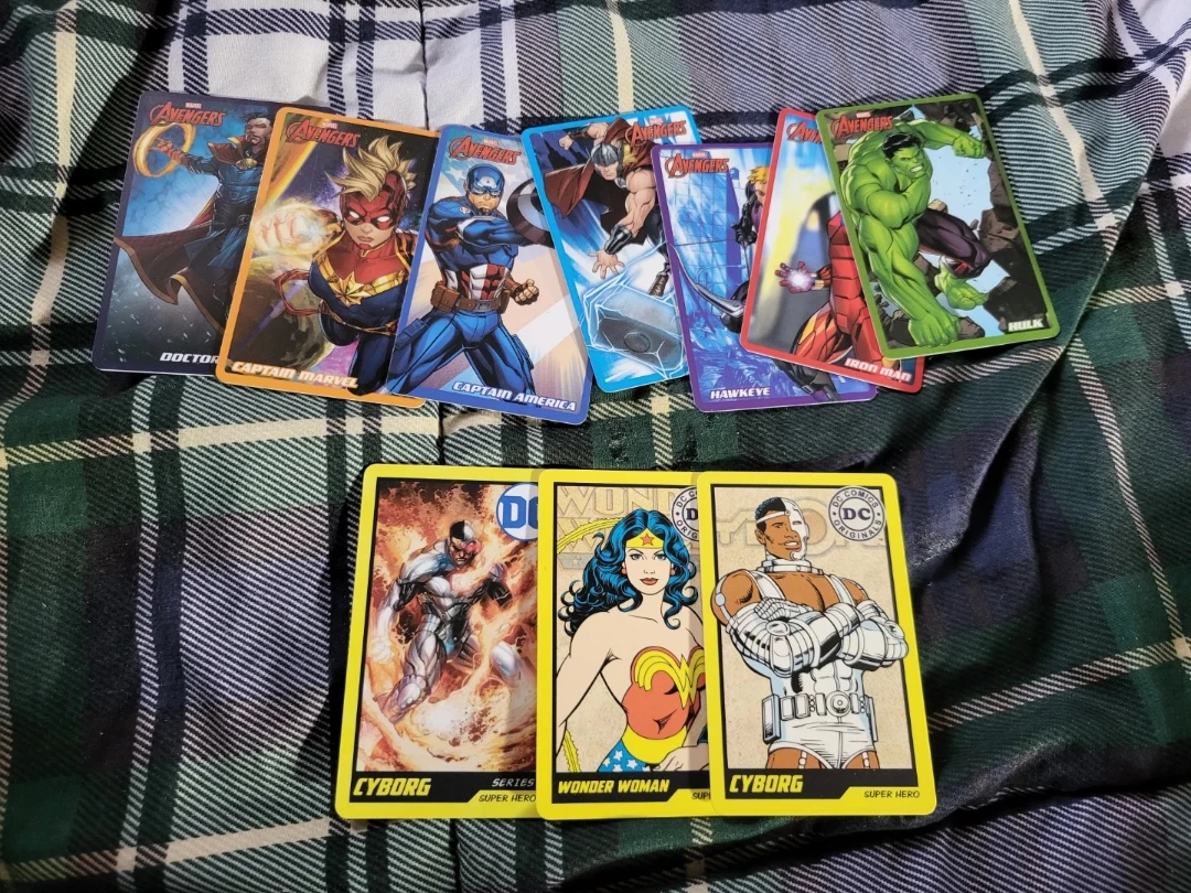 Marvel & DC Cards