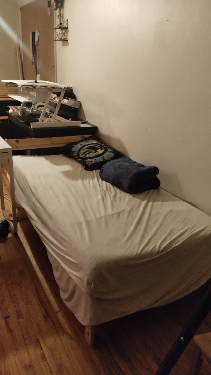 Single Bed Frame with Mattress - photo 2