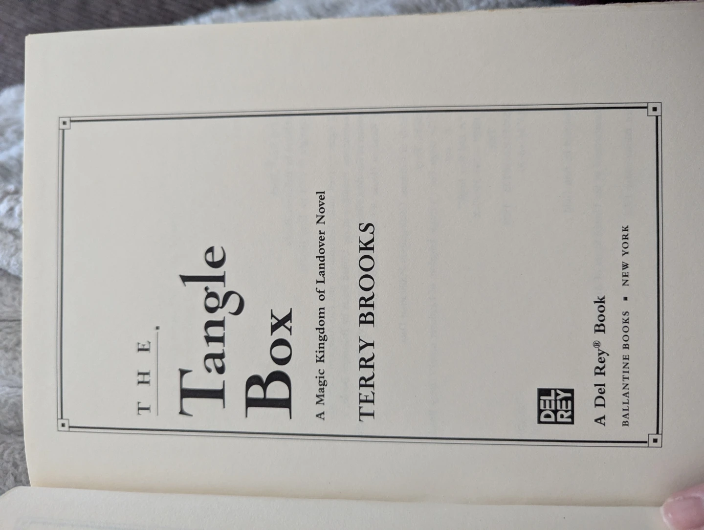 The Tangle Box by Terry Brooks - photo 3