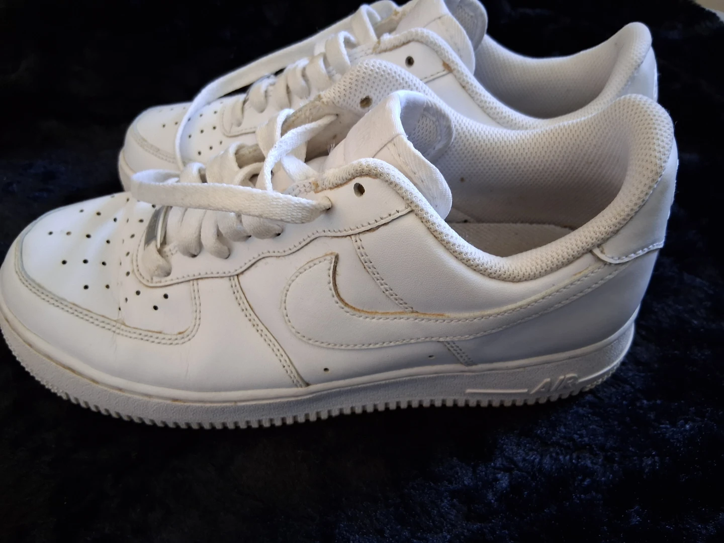 Nike Air Force 1 White Sneakers - photo 3