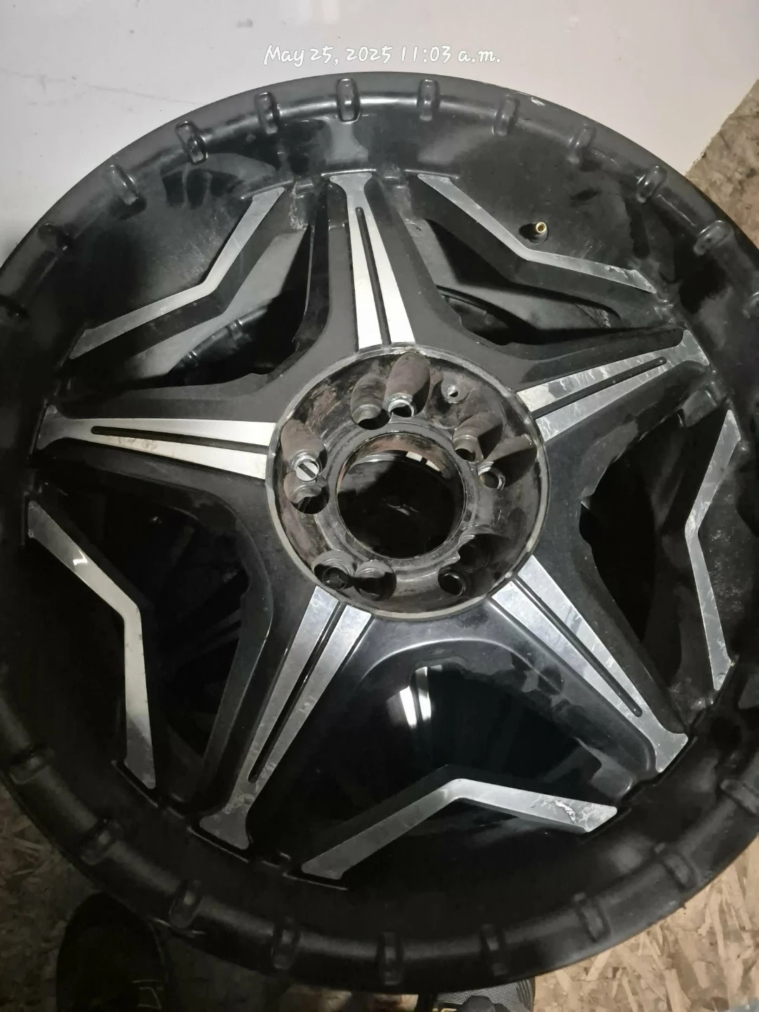 Black Alloy Rims - Set of 4
