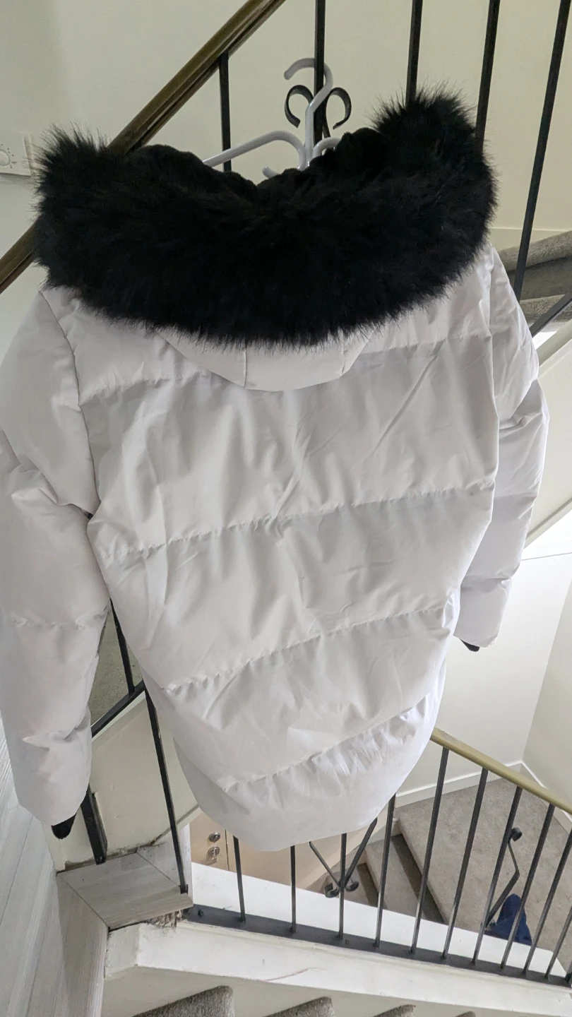 New Canada Weather Gear White Puffer Jacket Size Large - photo 4