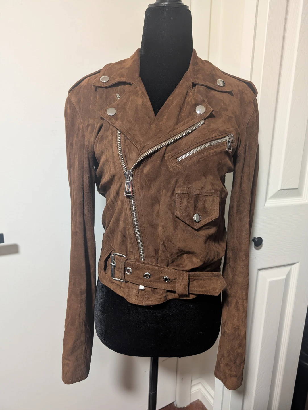 Polo Ralph Lauren Suede Moto Jacket