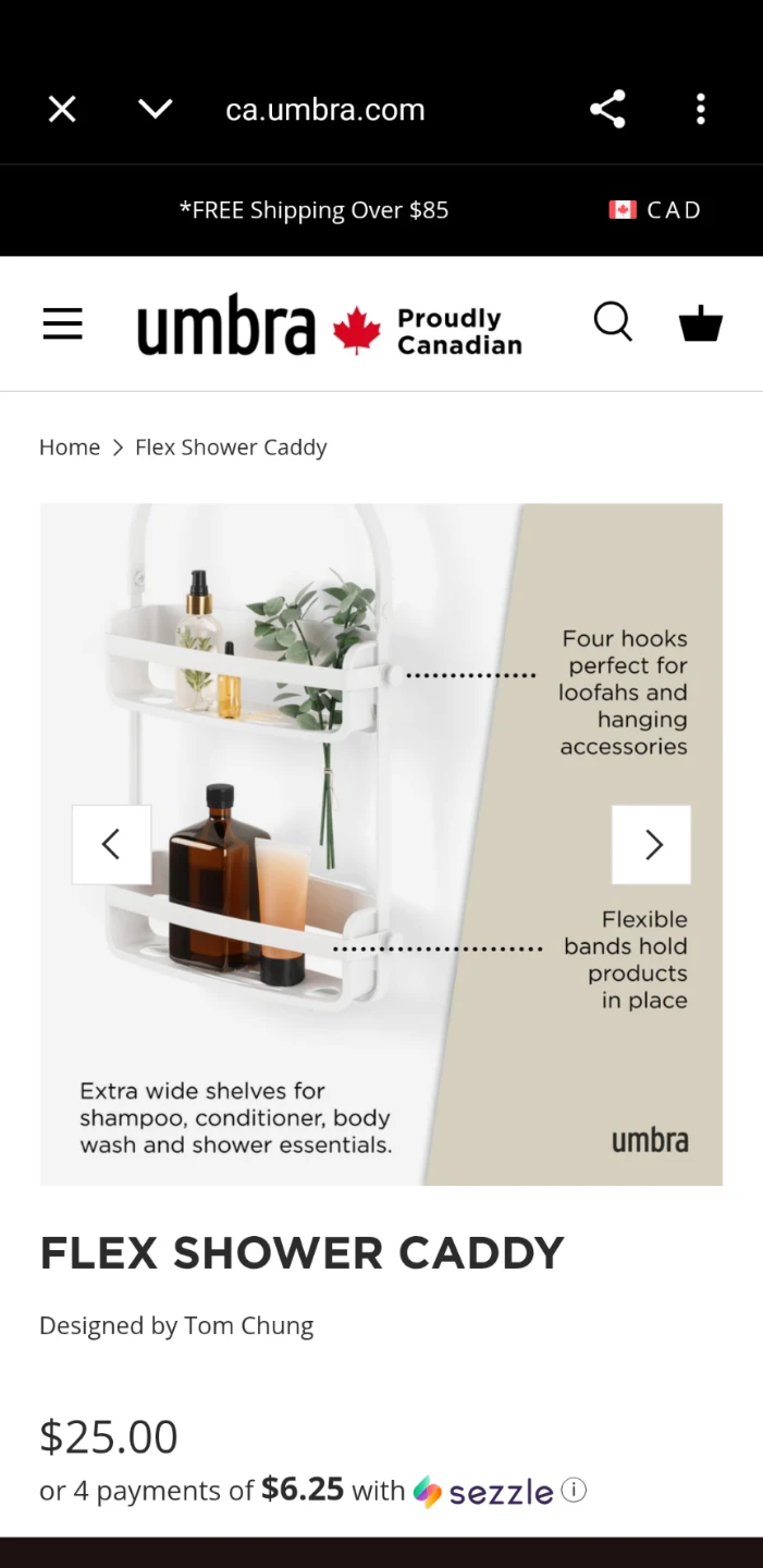 Umbra Flex Shower Caddy - photo 3