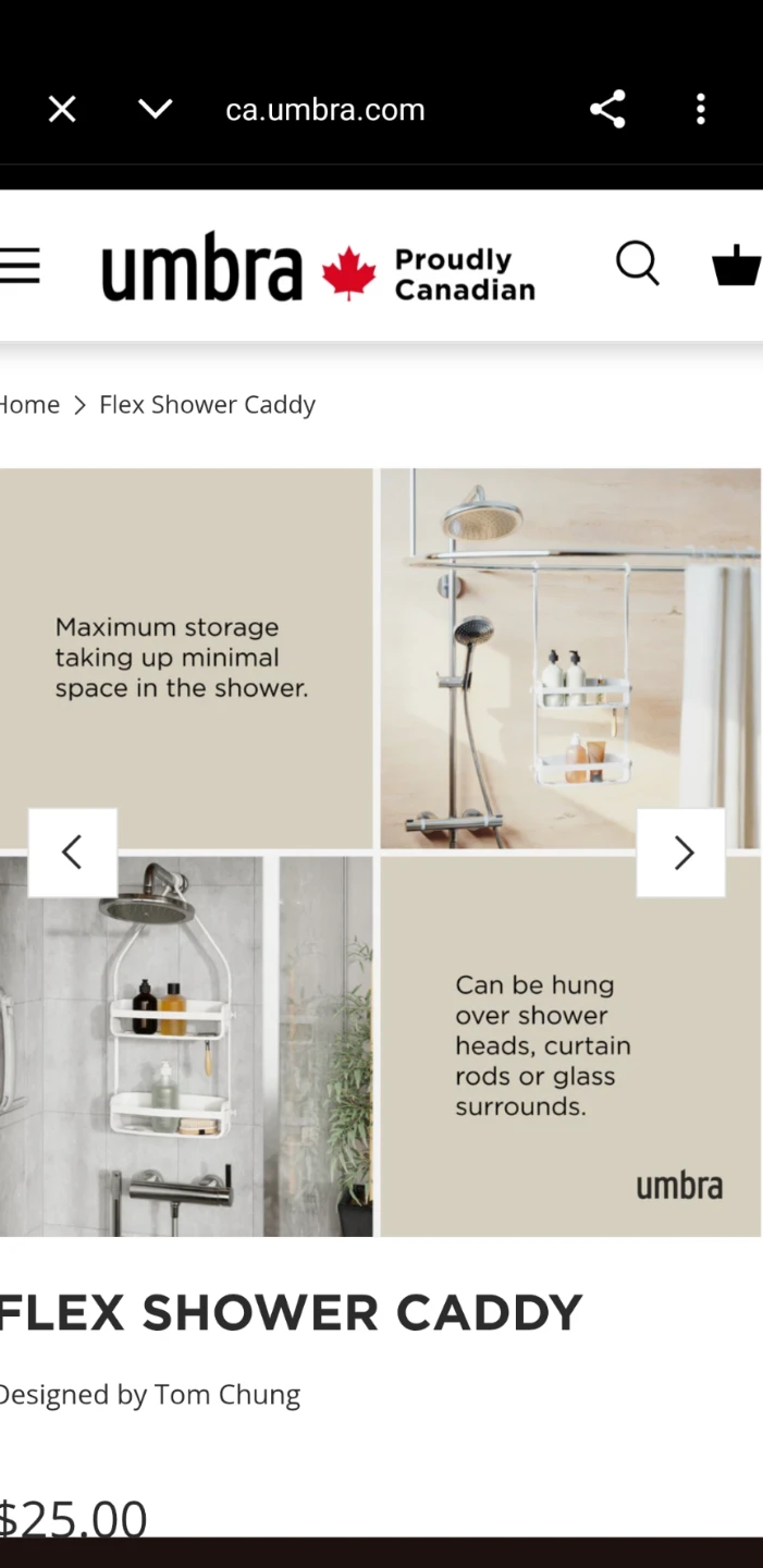 Umbra Flex Shower Caddy - photo 4