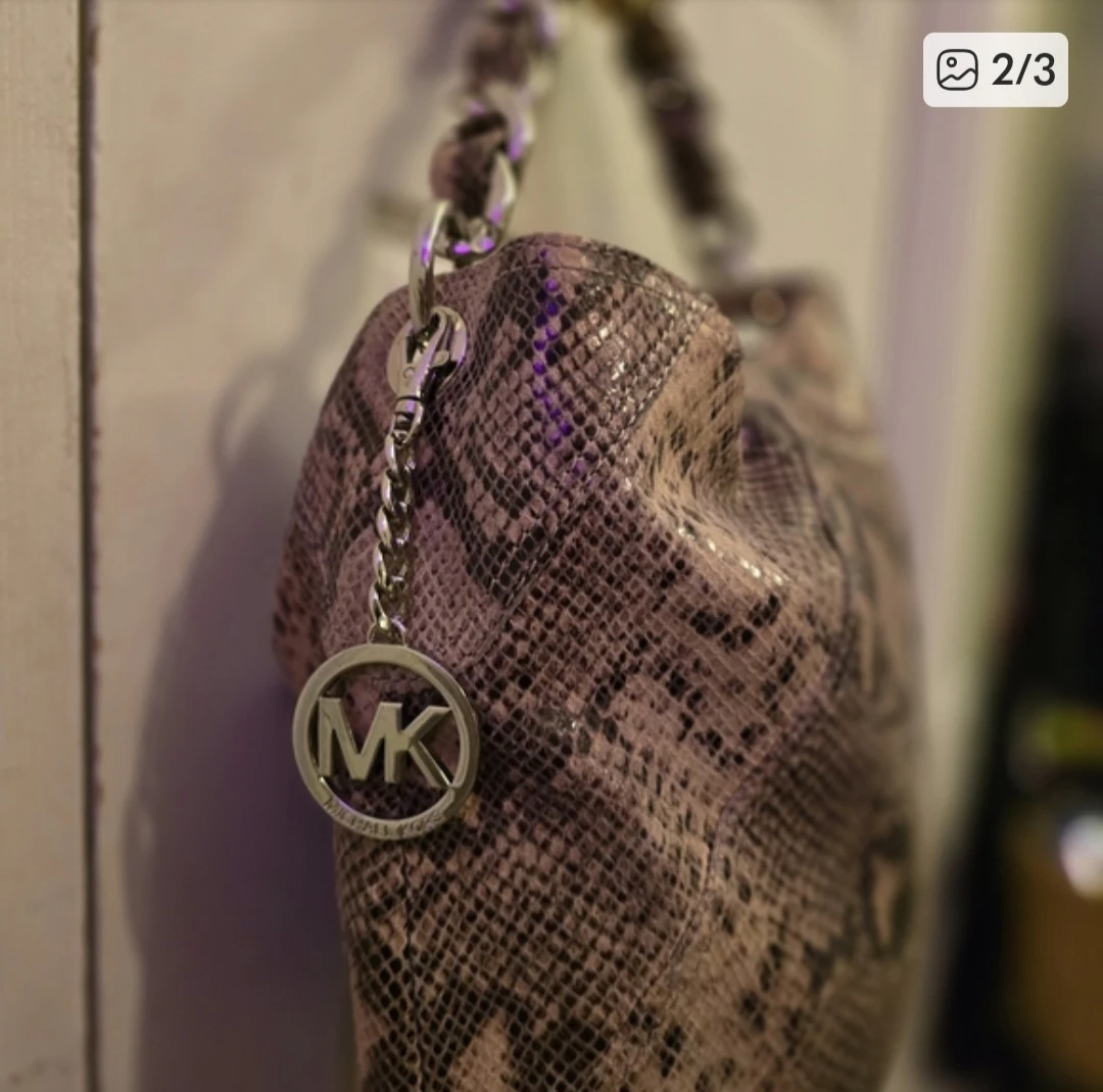 Michael Kors Snake Print Shoulder Bag - photo 2
