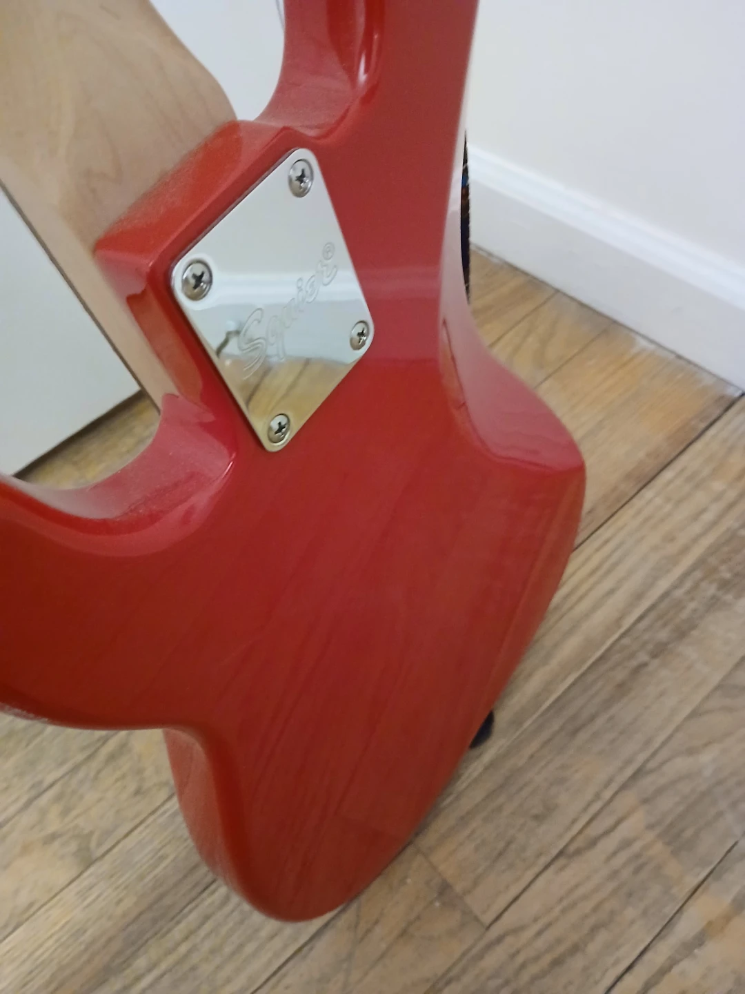Squier Mini Precision Bass Dalota Red - photo 3